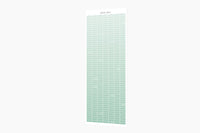 2029–2030 Academic Continuous Wall Calendar — Sage