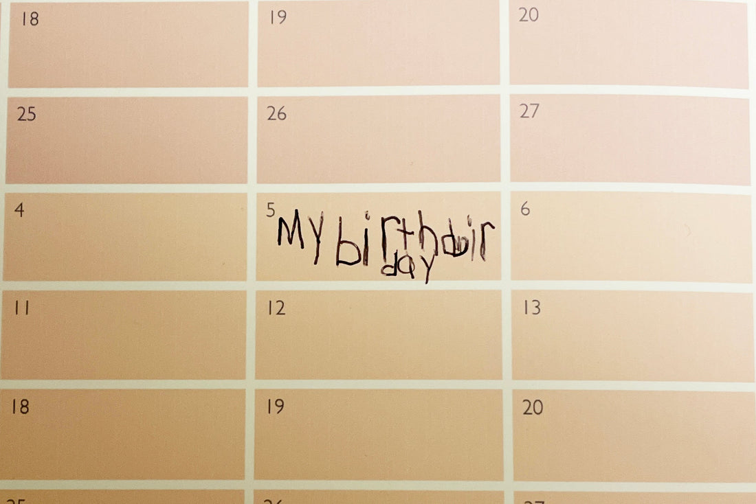 How Our Kids Use Calendars and Why It Matters in a Montessori Home