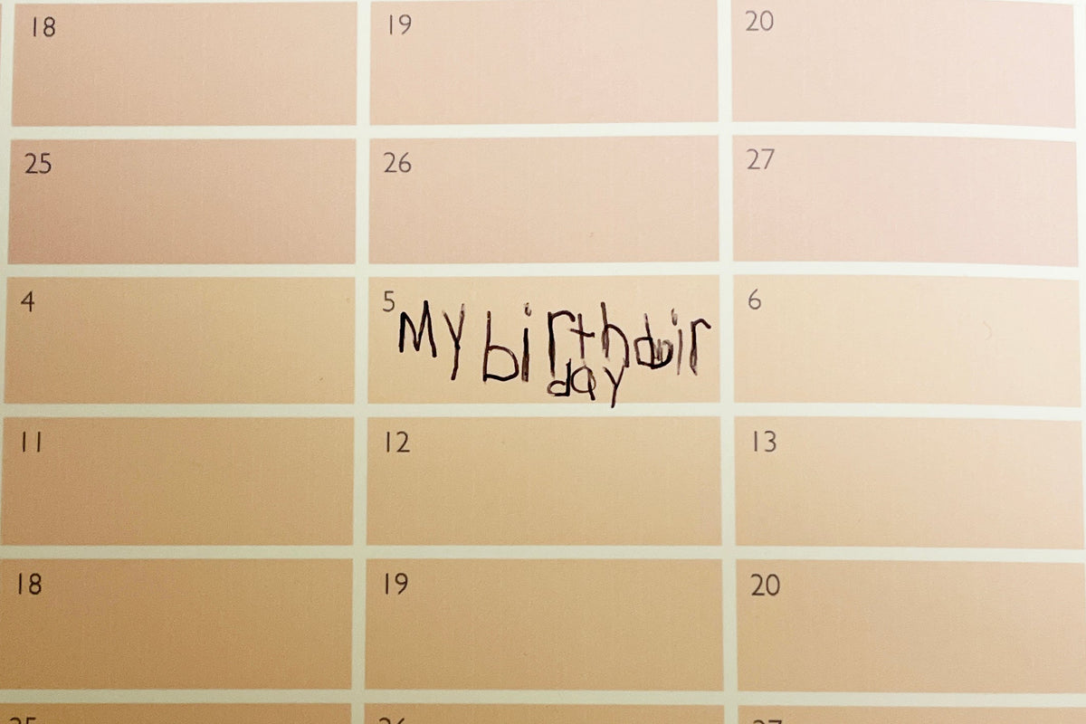 How Our Kids Use Calendars and Why It Matters in a Montessori Home