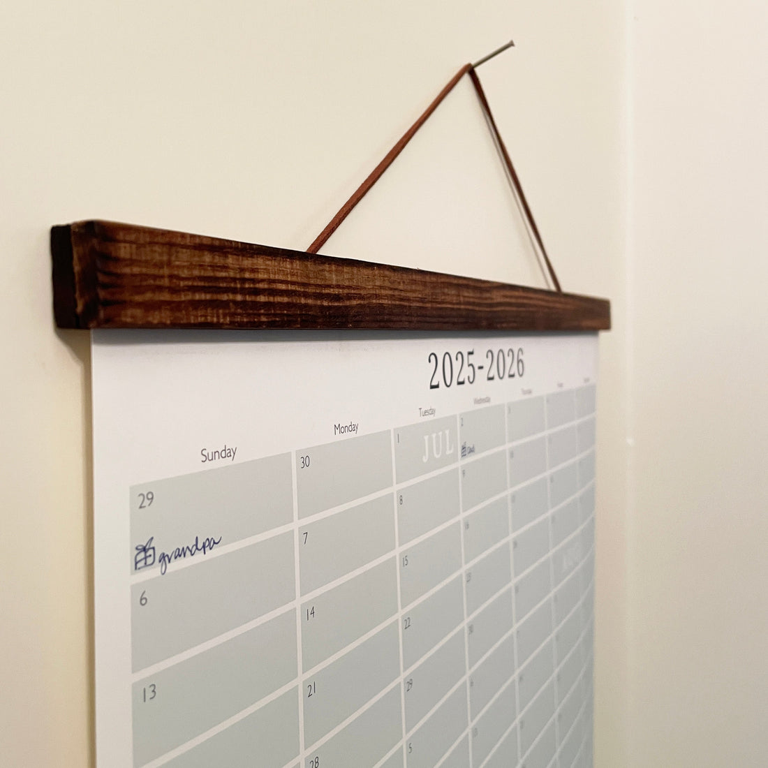 Why We Design Continuous Calendars and How We Use Them