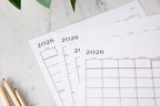 2026-2030 Printable Calendars - 5 years!
