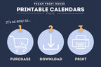 2026-2030 Printable Calendars - 5 years!