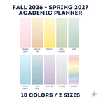 College Acceptance Gift – Academic Continuous Wall Calendar | July–June Yearly Planner for Incoming College Students