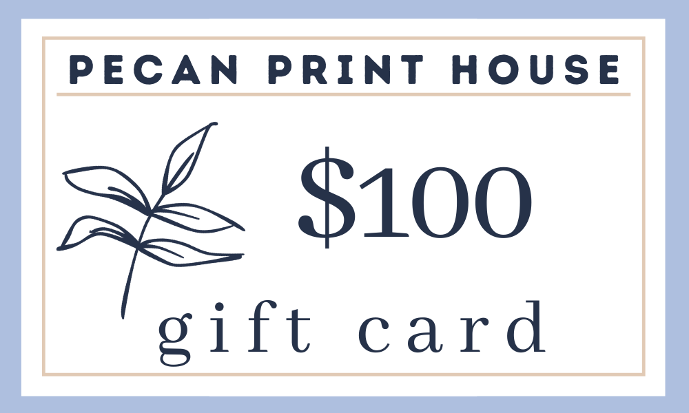 Pecan Print House Gift Card