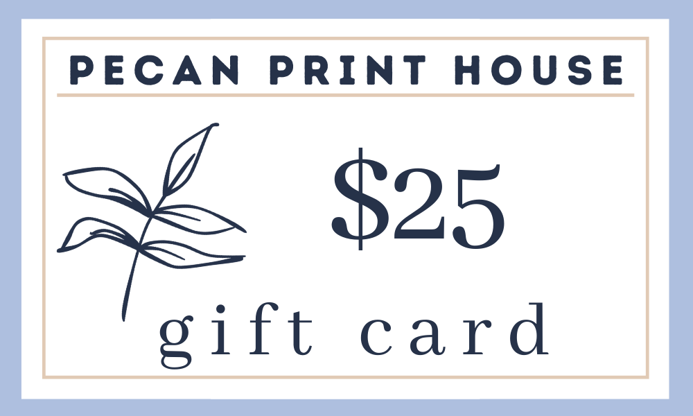 Pecan Print House Gift Card