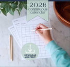 2026 Elegant Printable Calendar