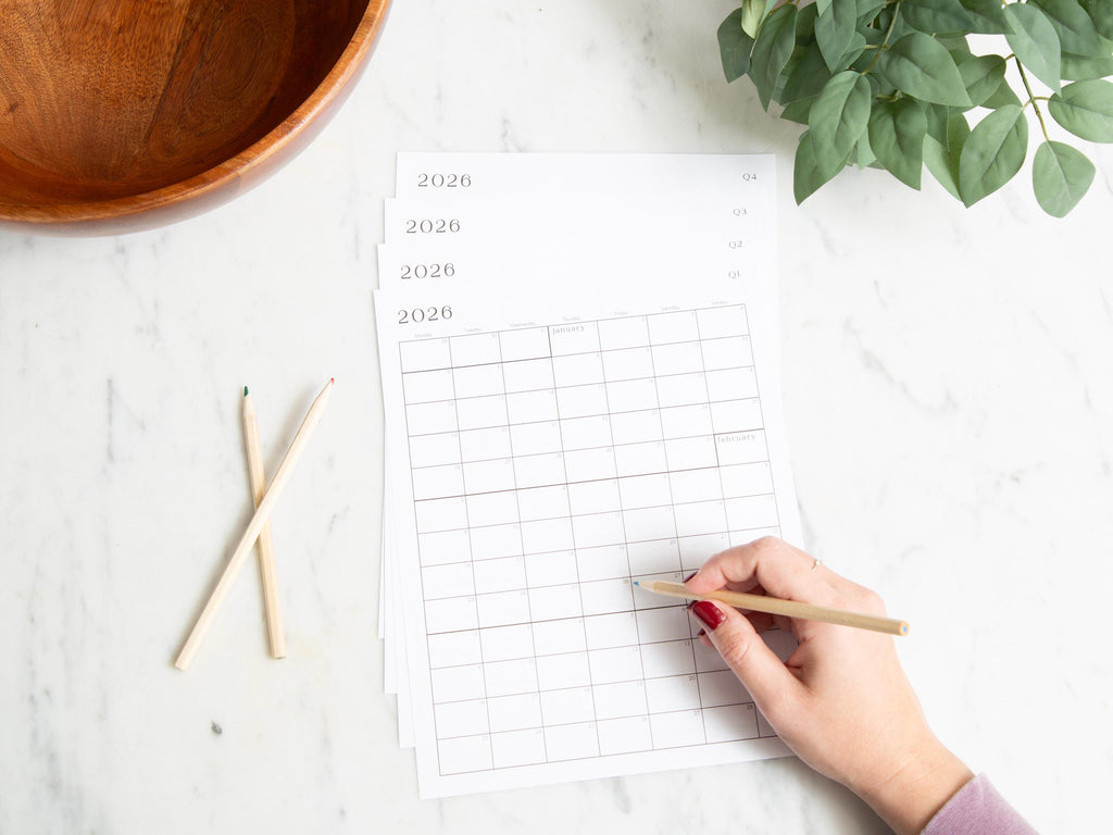 2026 Elegant Printable Calendar