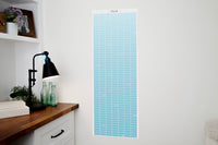2030 Continuous Wall Calendar — Cotton Candy