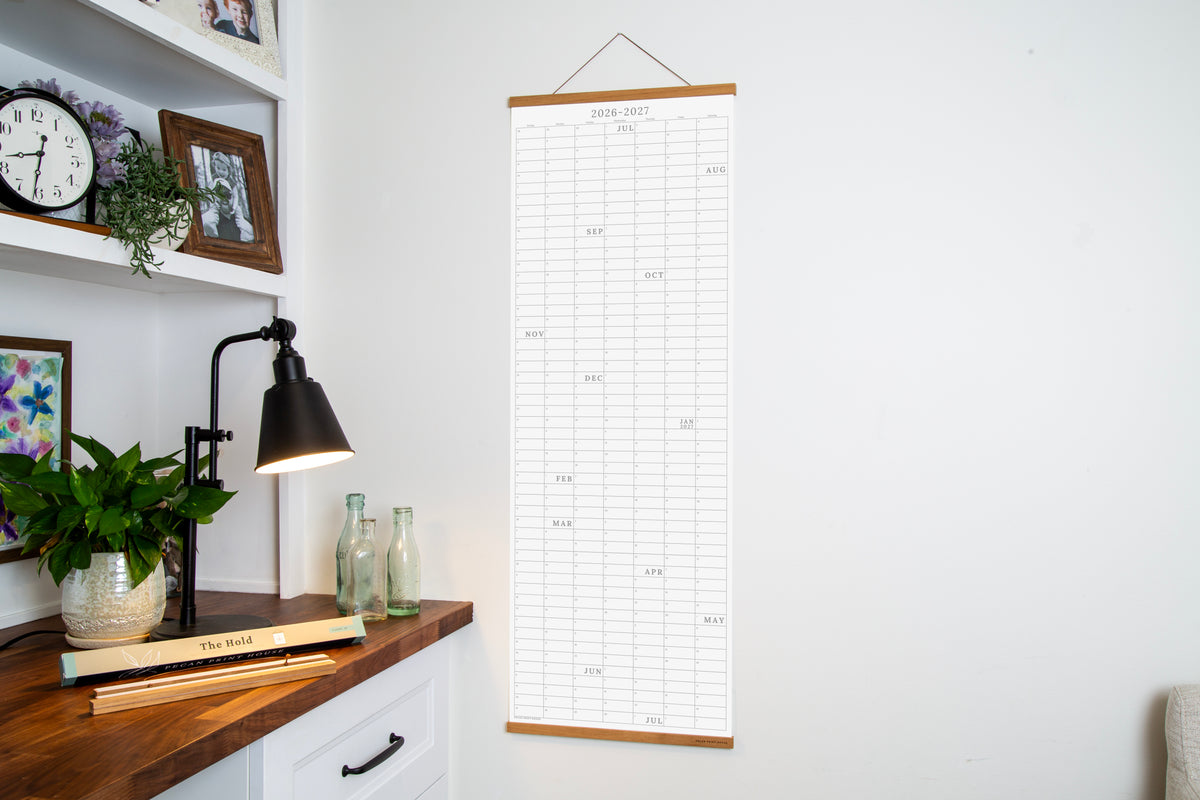 2026–2027 Academic Continuous Wall Calendar