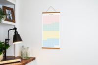 Fall Wall Calendar, September Through December