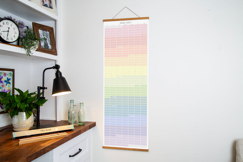 2026–2027 Academic Continuous Wall Calendar