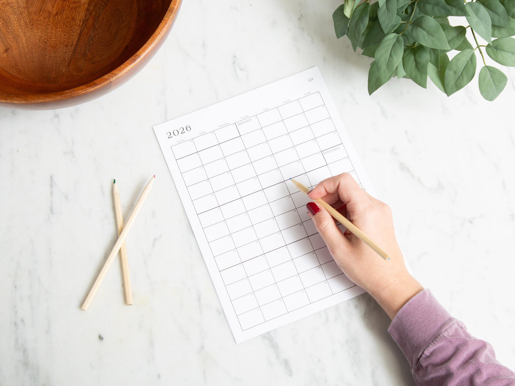 2026 Elegant Printable Calendar