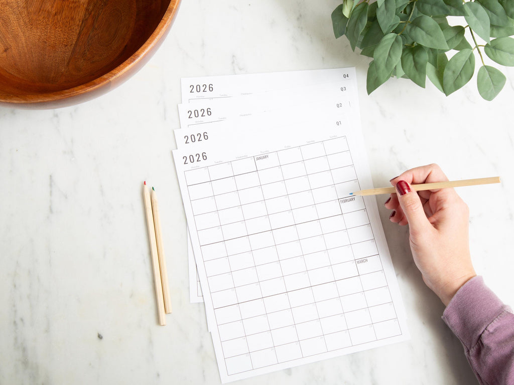 2026 Modern Printable Calendar